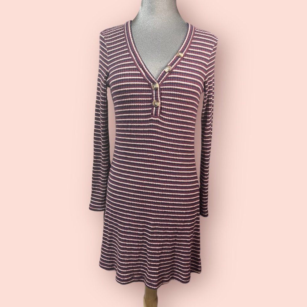 American Eagle Outfitters Striped Dress Nightgown SOFT Sz S